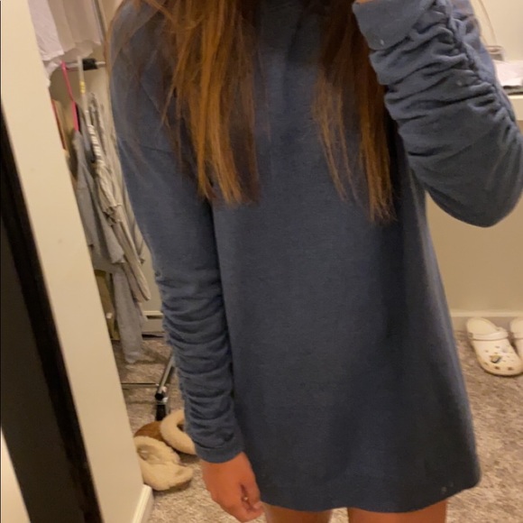 Navy long sleeve dress - Picture 4 of 4